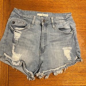KanCan Distressed Size 28 Denim Shorts